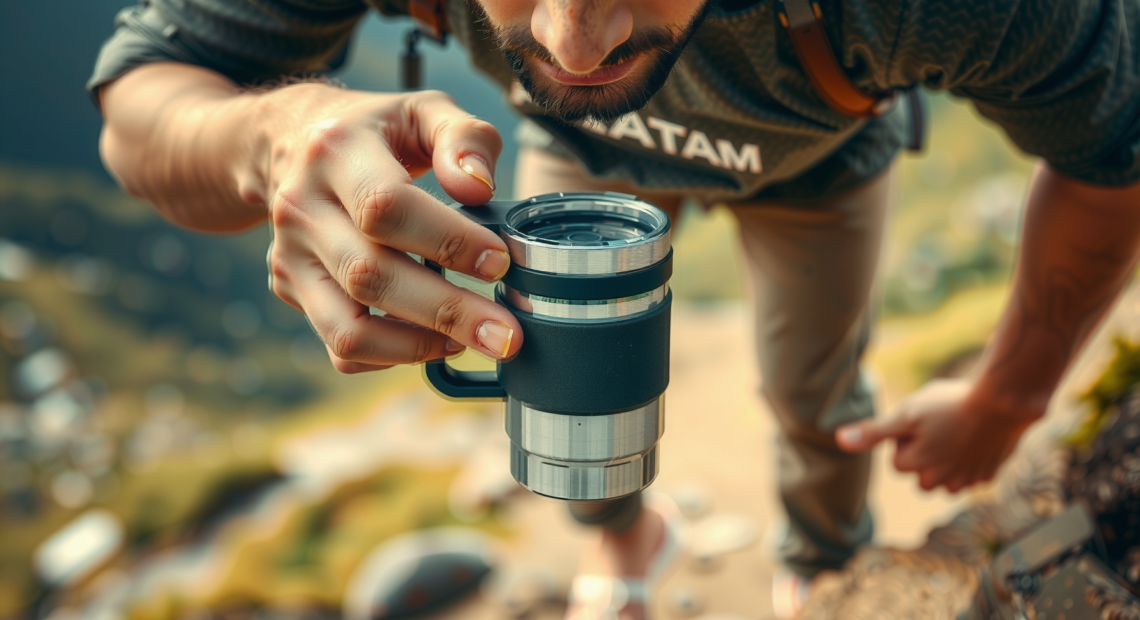 jetboil flash review — lifestyle photo showing Jetboil Flash Personal Cooking in use