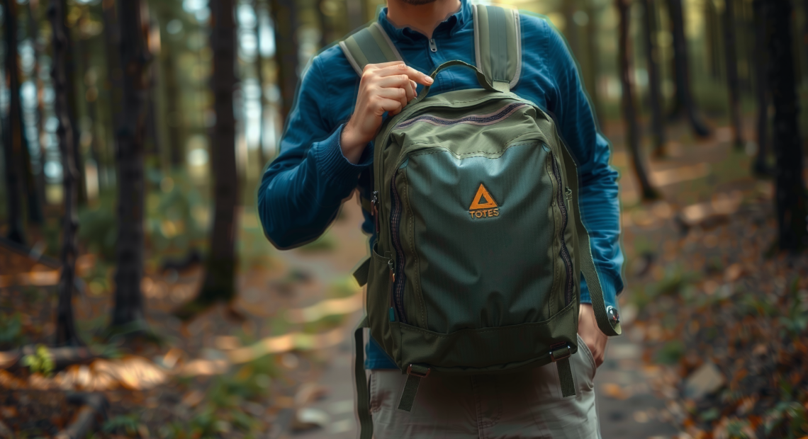 Berghaus Alpine 45 backpack review — lifestyle photo showing Berghaus Alpine 45 Backpack, in use