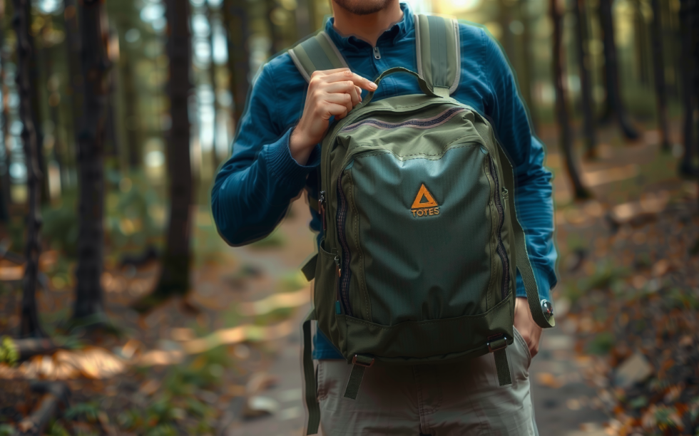 Berghaus Alpine 45 backpack review — lifestyle photo showing Berghaus Alpine 45 Backpack, in use