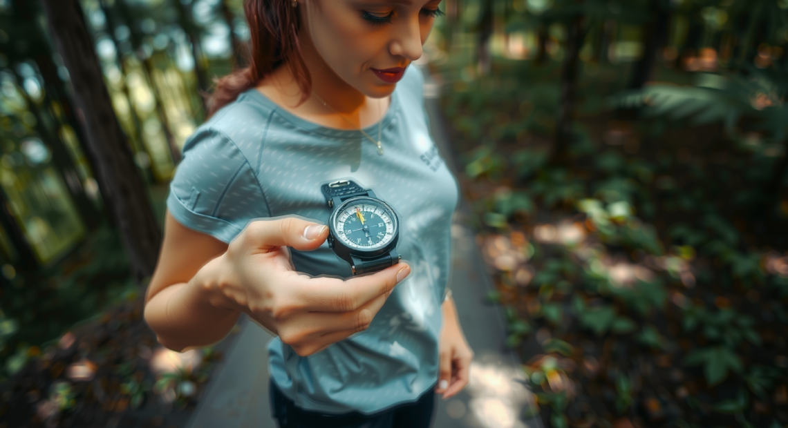 Silva Ranger compass review — lifestyle photo showing Silva Ranger Compass in use