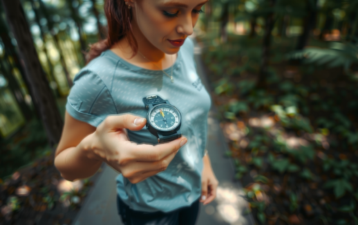 Silva Ranger compass review — lifestyle photo showing Silva Ranger Compass in use