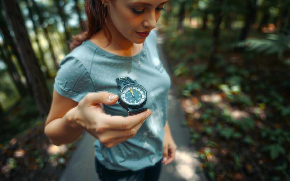 Silva Ranger compass review — lifestyle photo showing Silva Ranger Compass in use