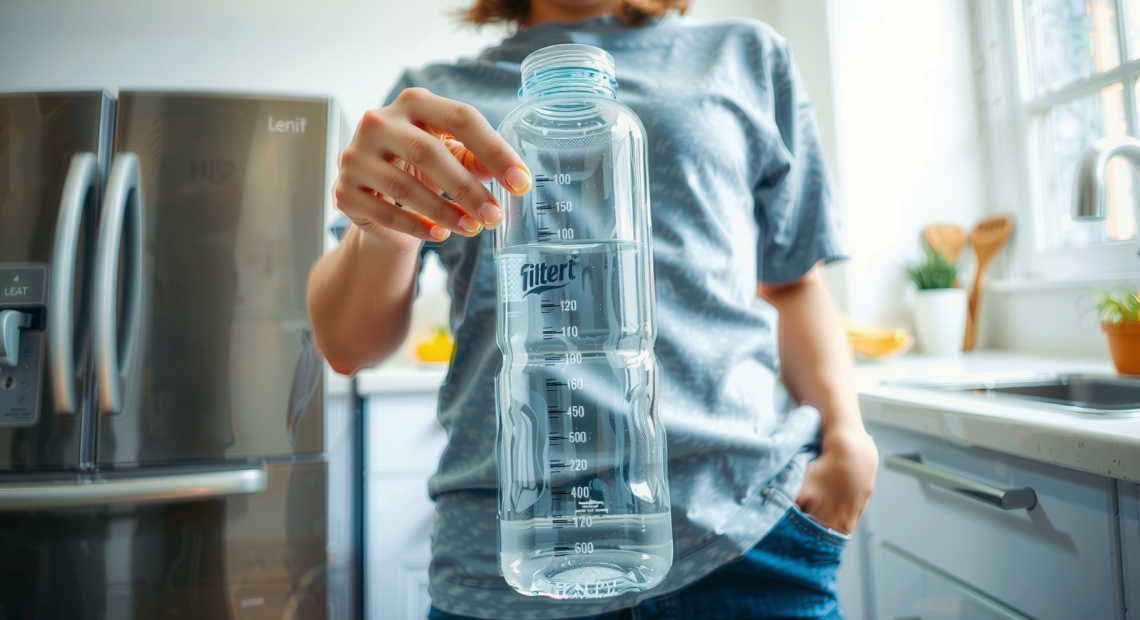 nalgene wide mouth 1l water bottle — lifestyle photo showing Nalgene Wide Mouth 1L in use