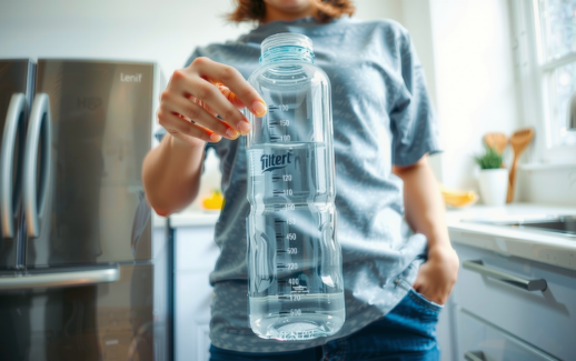 nalgene wide mouth 1l water bottle — lifestyle photo showing Nalgene Wide Mouth 1L in use