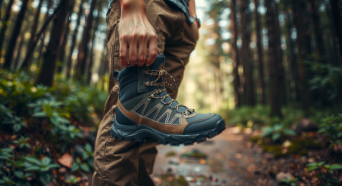 Karrimor Mount Mid Men's Waterproof Walking — lifestyle photo showing Karrimor Mount Mid Men's in use