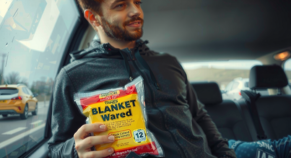 emergency foil blanket 12 pack — lifestyle photo showing General Medi Emergency Foil in use