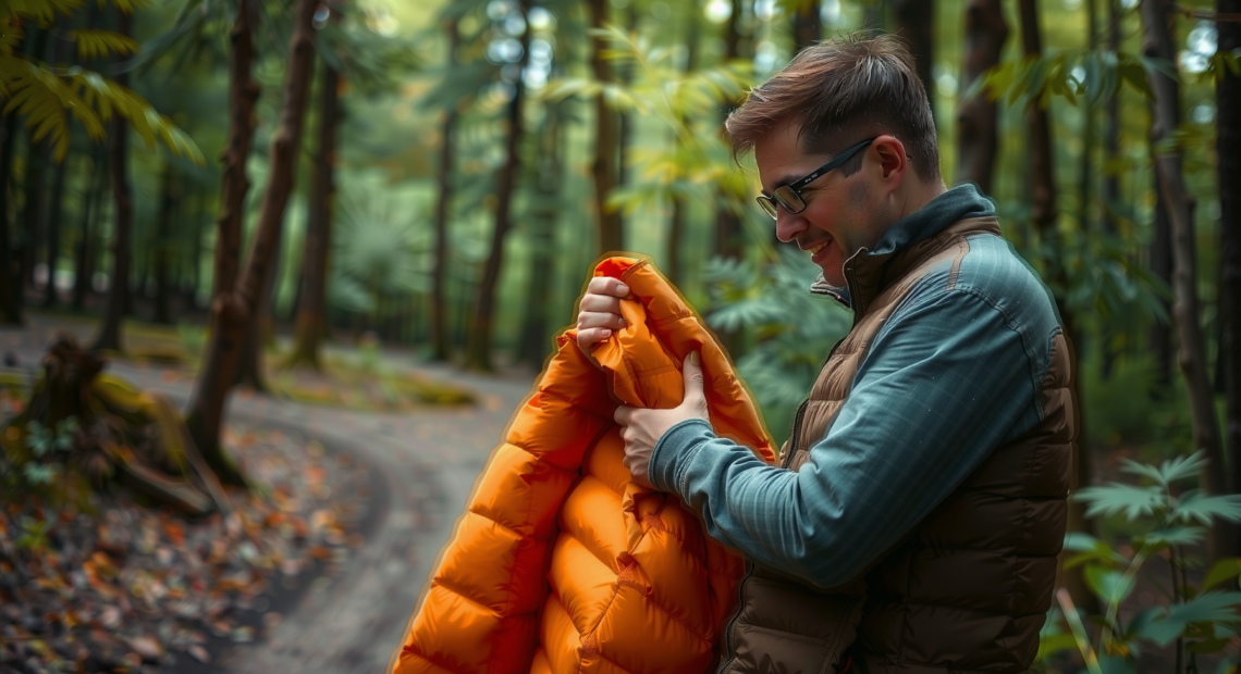 Horizon Hound GR-20 Down Camping Blanket — lifestyle photo showing Horizon Hound GR-20 Down in use