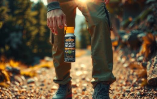 best waterproofing spray for shoes UK — lifestyle photo showing Stormproof Water Rain Repellent, in use