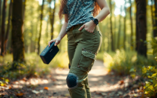 tactical pants for men with knee — lifestyle photo showing HANSTRONG GEAR Tactical Pants in use