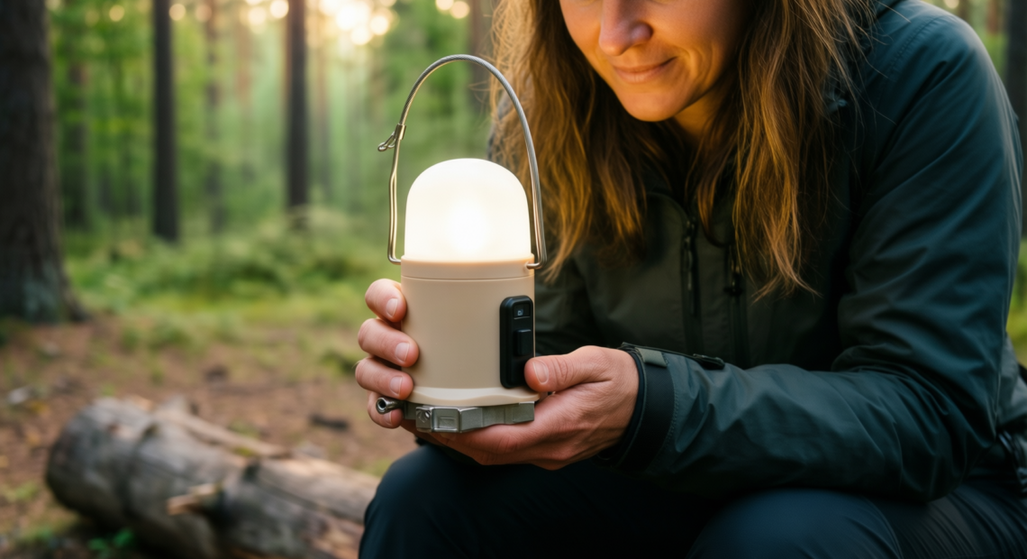 elecom nestout lamp-1 review — illustrative AI-generated lifestyle image