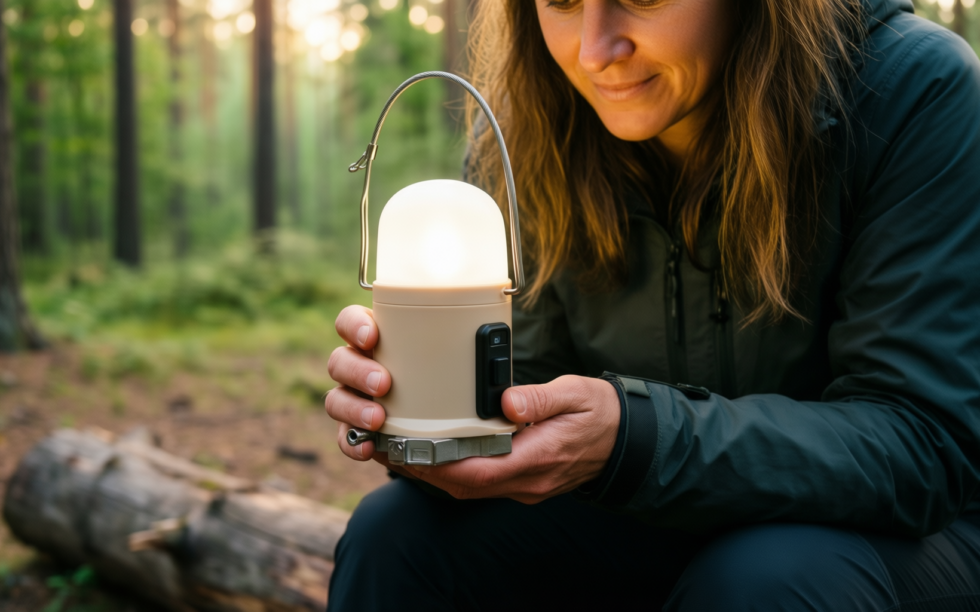 elecom nestout lamp-1 review — illustrative AI-generated lifestyle image