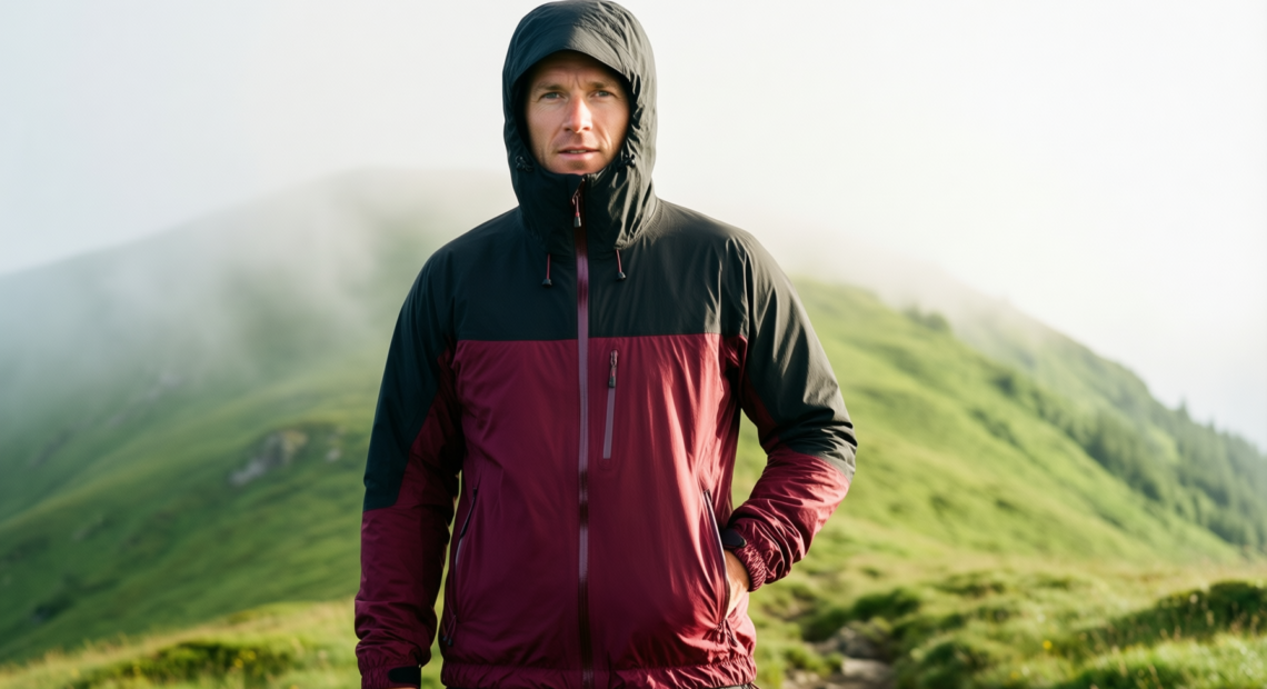 the north face venture 2 jacket — illustrative AI-generated lifestyle image
