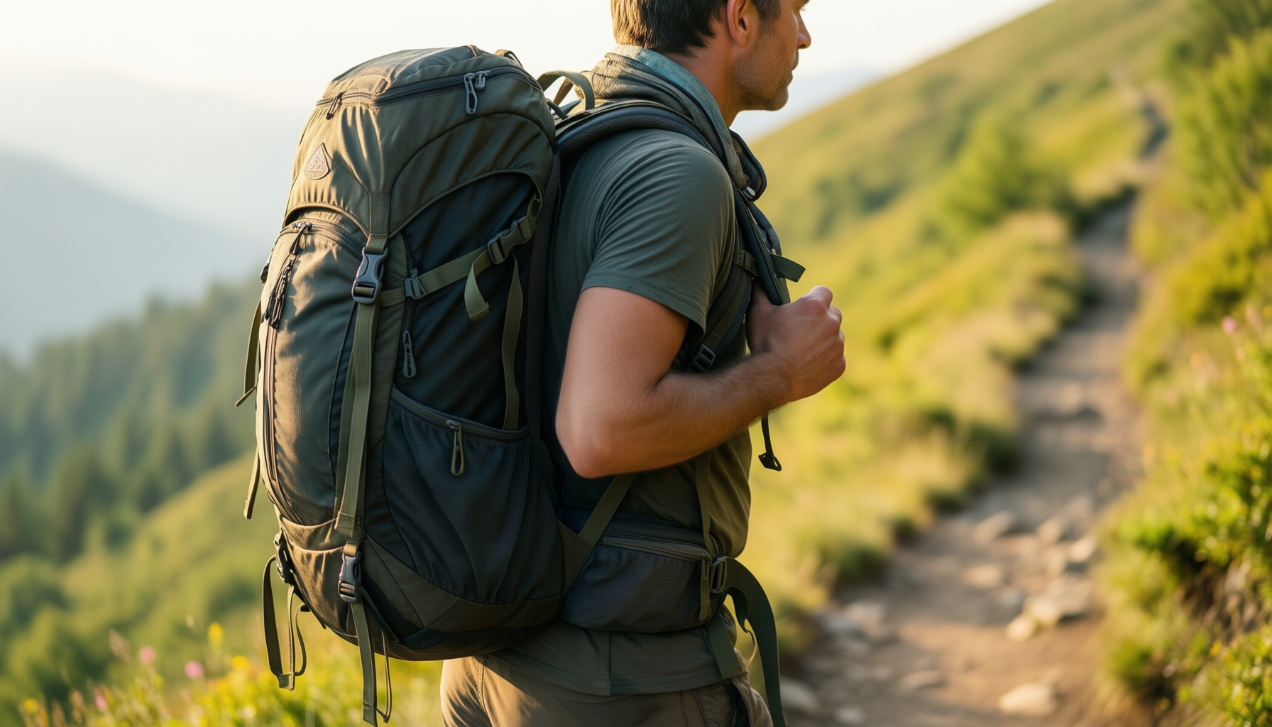 berghaus alpine 45 backpack review — illustrative AI-generated lifestyle image