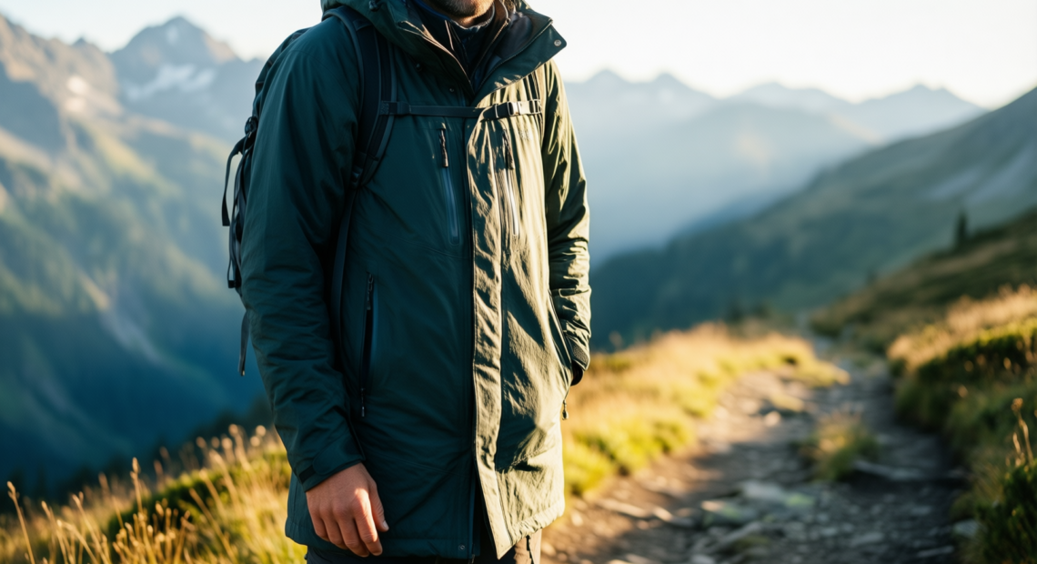berghaus deluge pro 2 0 jacket review — illustrative AI-generated lifestyle image
