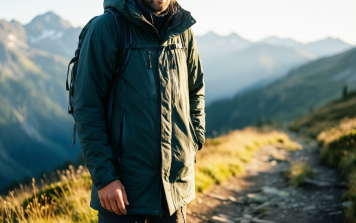 berghaus deluge pro 2 0 jacket review — illustrative AI-generated lifestyle image