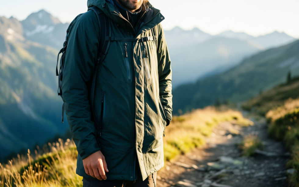 berghaus deluge pro 2 0 jacket review — illustrative AI-generated lifestyle image