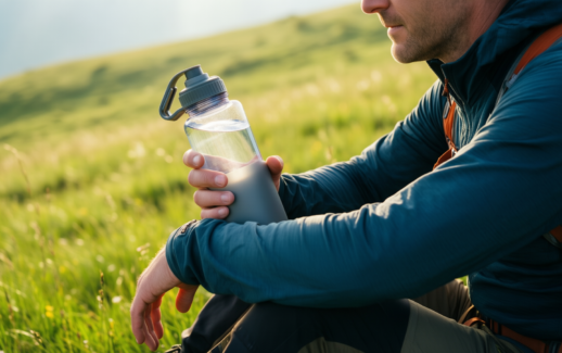 chillys water bottle review — illustrative AI-generated lifestyle image