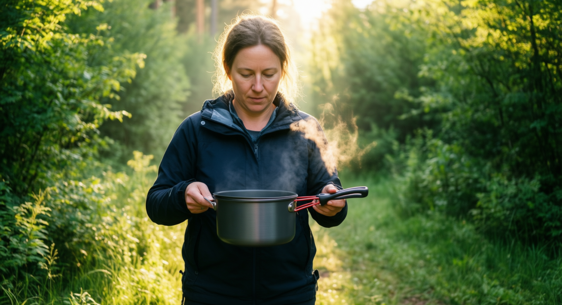 detachable handle cookware set 7 — illustrative AI-generated lifestyle image