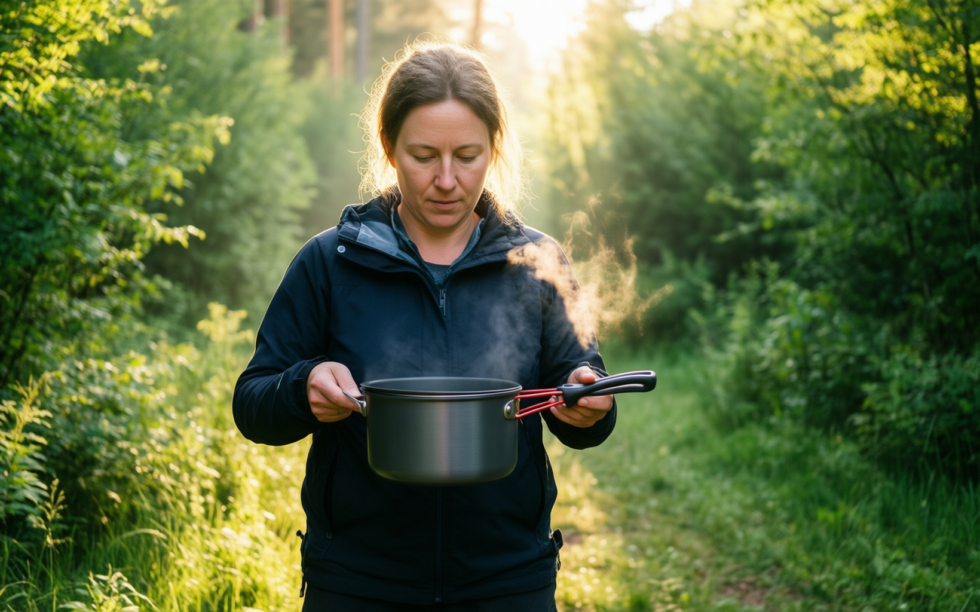 detachable handle cookware set 7 — illustrative AI-generated lifestyle image