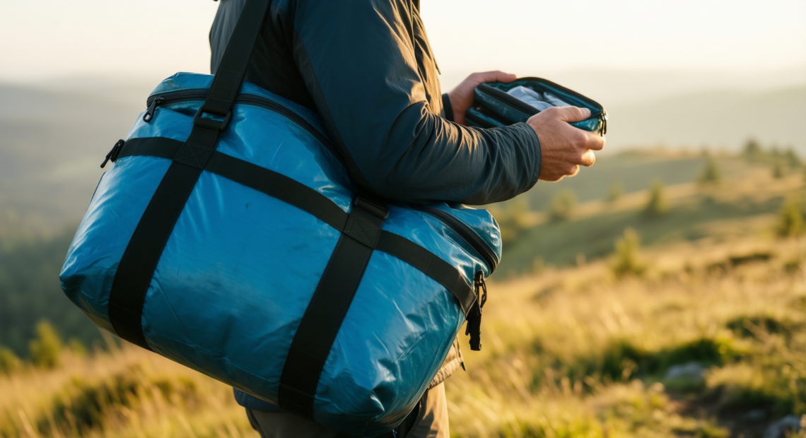 dry bag set review — illustrative AI-generated lifestyle image