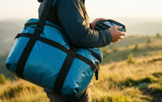 dry bag set review — illustrative AI-generated lifestyle image
