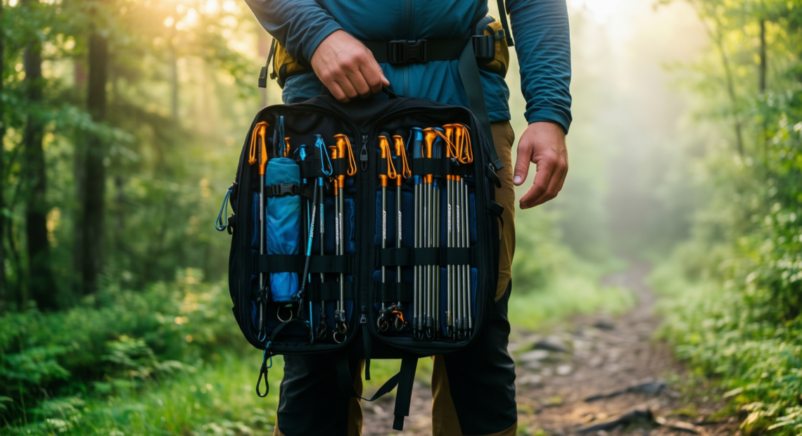 ferro rod fire starter kit — illustrative AI-generated lifestyle image