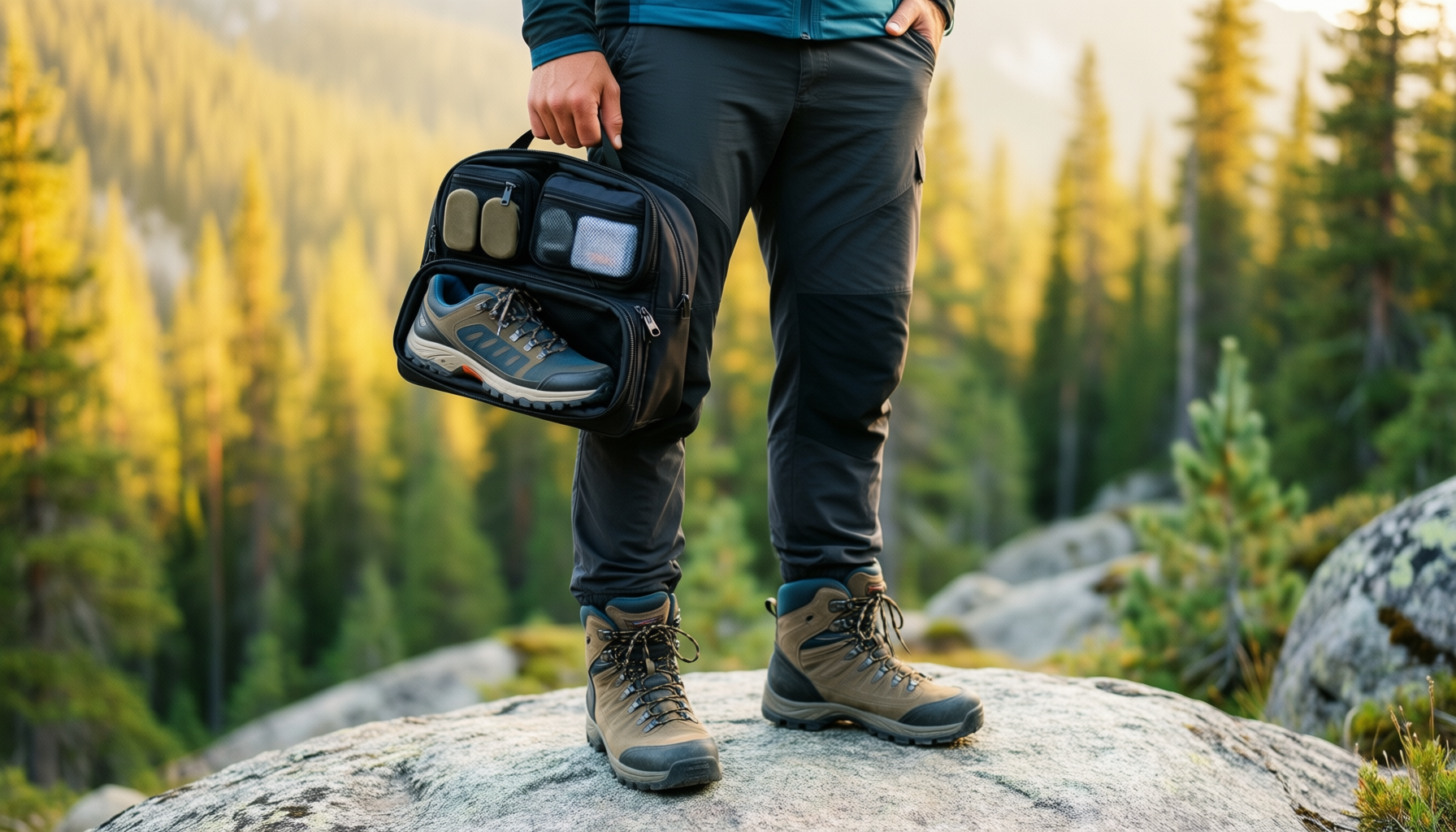 granger s footwear care kit — illustrative AI-generated lifestyle image