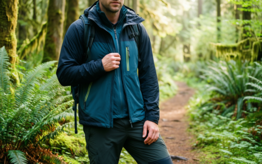helly hansen daybreaker 1 2 zip fleece review — illustrative AI-generated lifestyle image