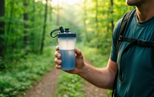 lifestraw personal water filter review — illustrative AI-generated lifestyle image
