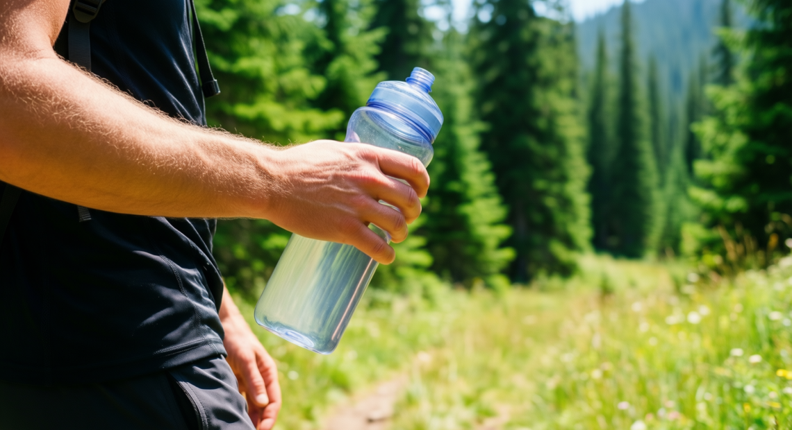nalgene wide mouth 1l bottle review — illustrative AI-generated lifestyle image