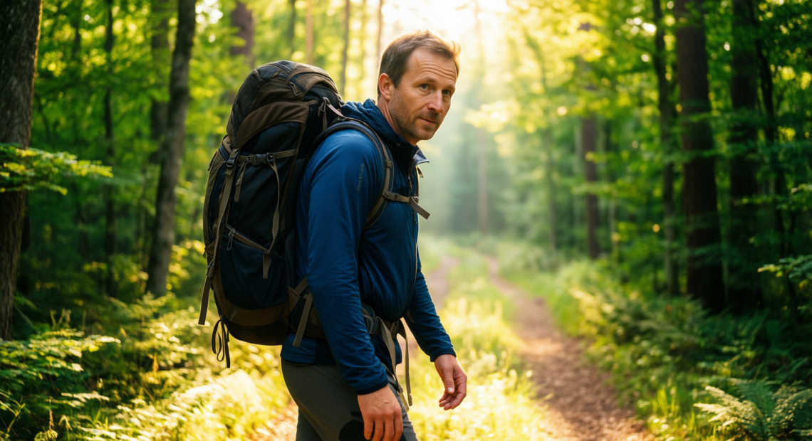 osprey hikelite 26 review — illustrative AI-generated lifestyle image