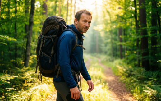 osprey hikelite 26 review — illustrative AI-generated lifestyle image
