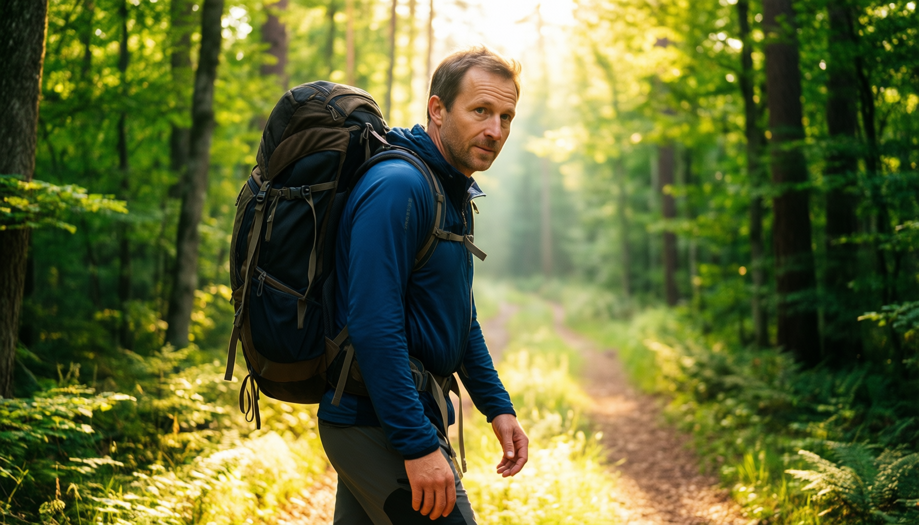 osprey hikelite 26 review — illustrative AI-generated lifestyle image