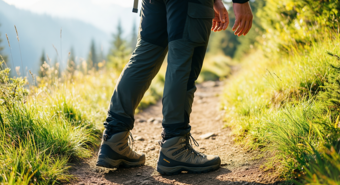 salomon x ultra 4 mid gtx review — illustrative AI-generated lifestyle image