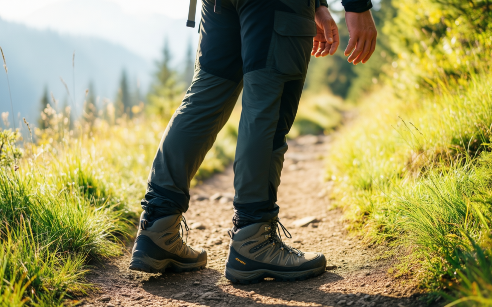 salomon x ultra 4 mid gtx review — illustrative AI-generated lifestyle image