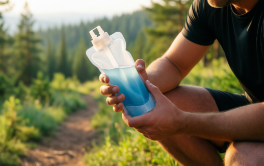sawyer squeeze water filter review — illustrative AI-generated lifestyle image