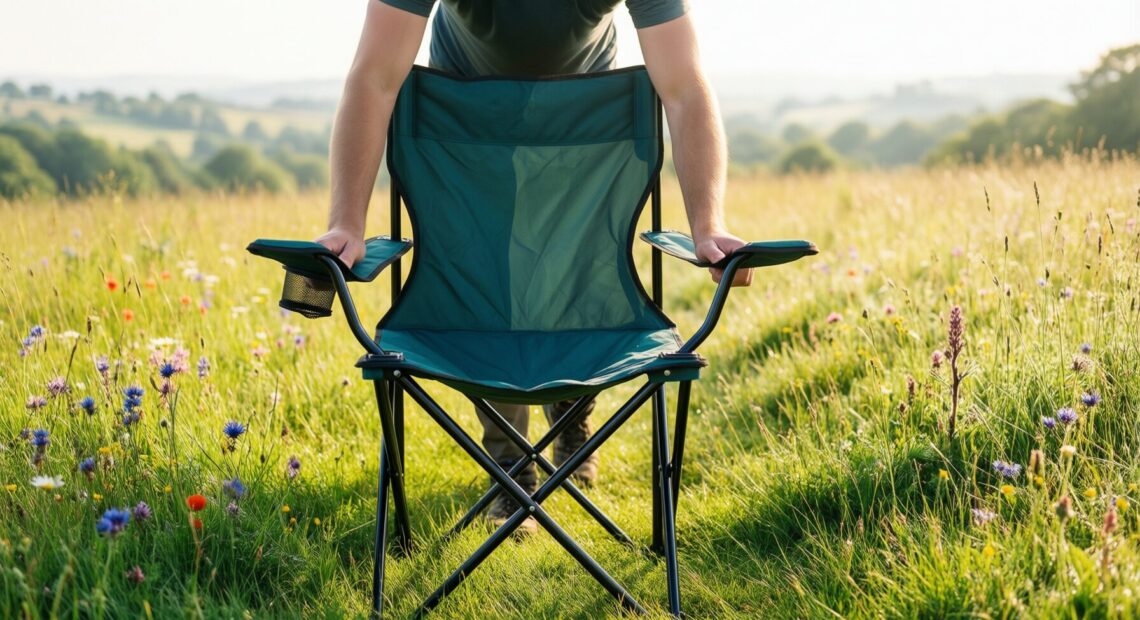 helinox chair zero review — illustrative AI-generated lifestyle image