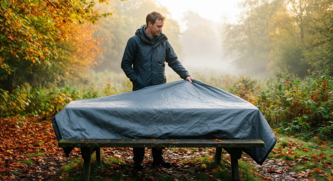reusable emergency blanket uk — illustrative AI-generated lifestyle image