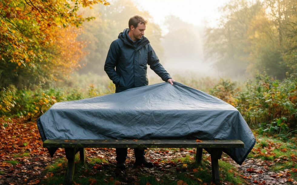 reusable emergency blanket uk — illustrative AI-generated lifestyle image