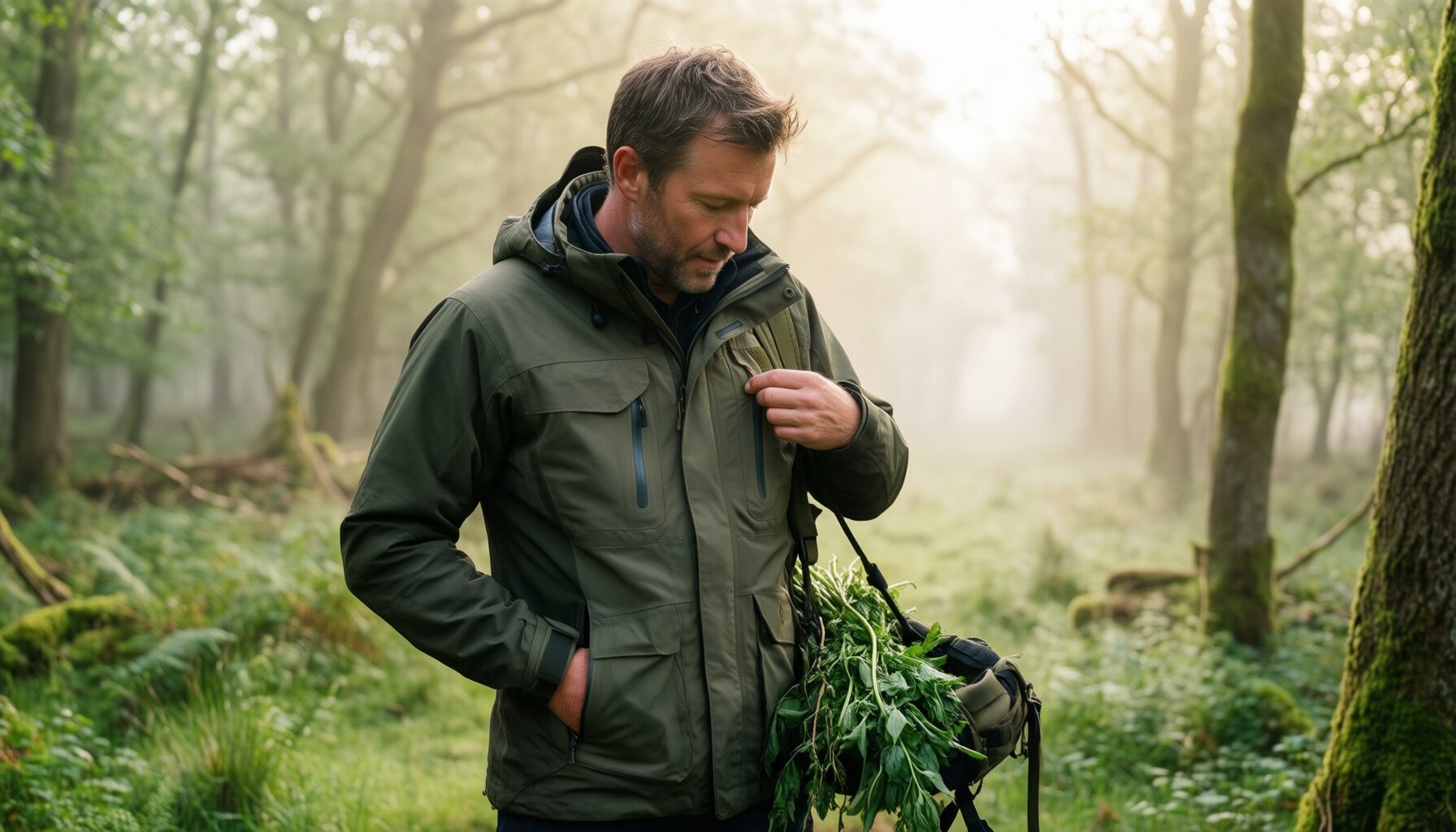men's tactical jacket uk — illustrative AI-generated lifestyle image
