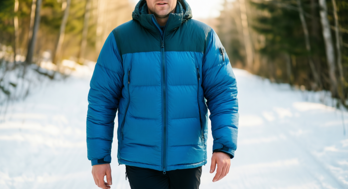the north face mcmurdo parka men — illustrative AI-generated lifestyle image
