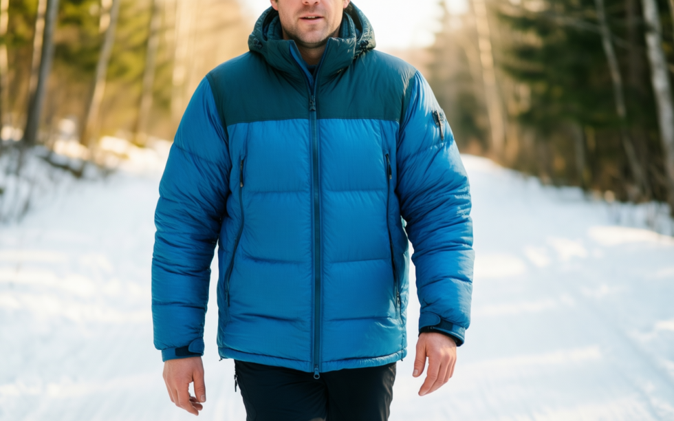 the north face mcmurdo parka men — illustrative AI-generated lifestyle image