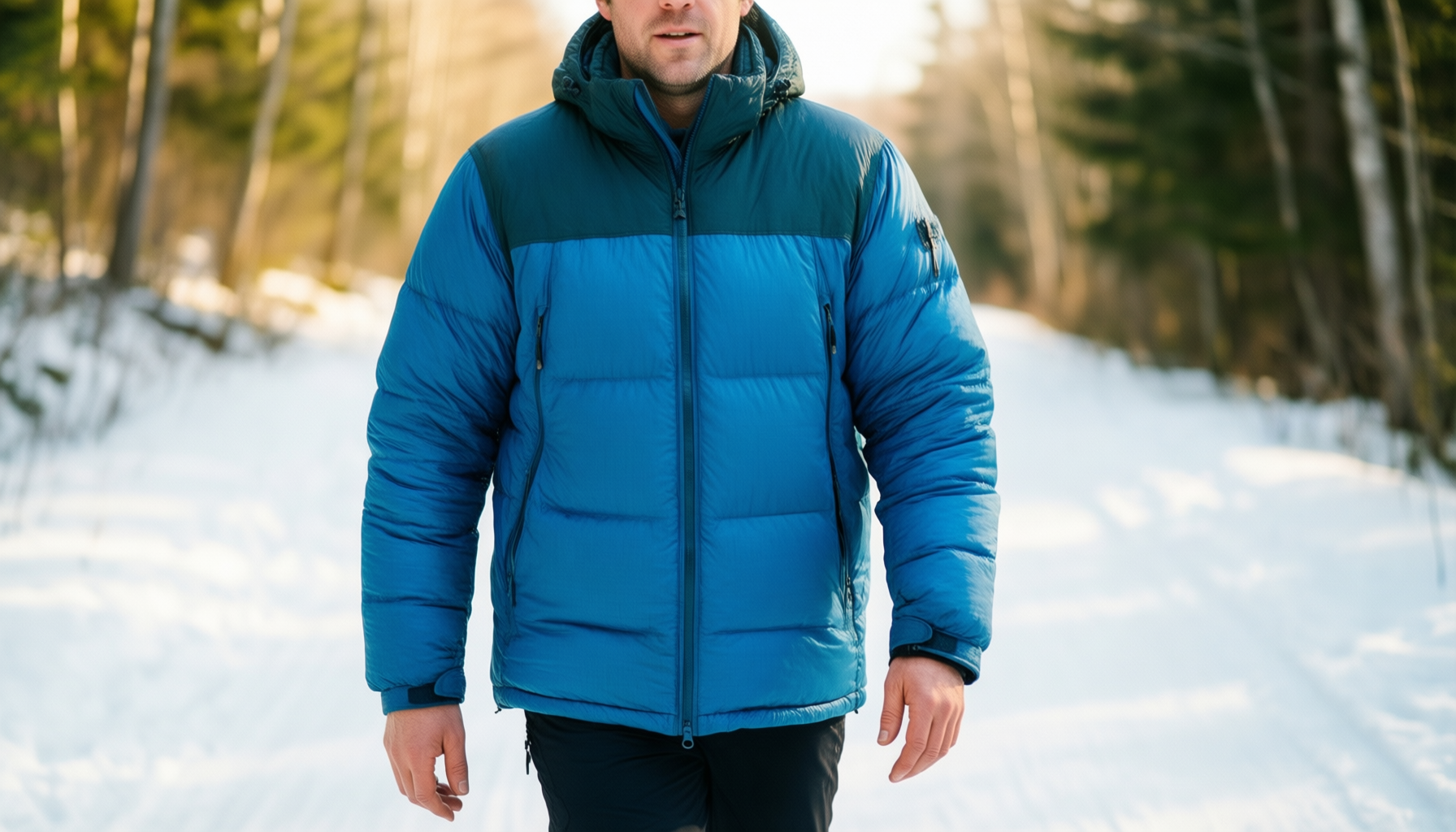the north face mcmurdo parka men — illustrative AI-generated lifestyle image
