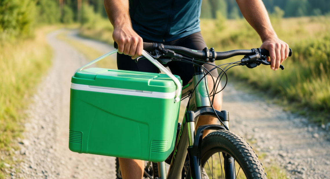 igloo bmx 25 cool box — illustrative AI-generated lifestyle image