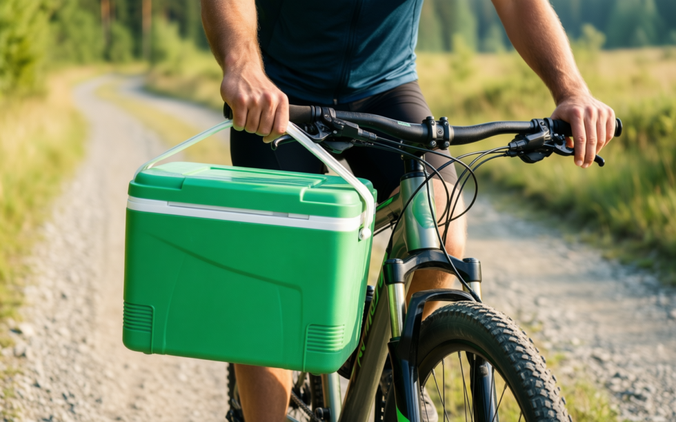 igloo bmx 25 cool box — illustrative AI-generated lifestyle image