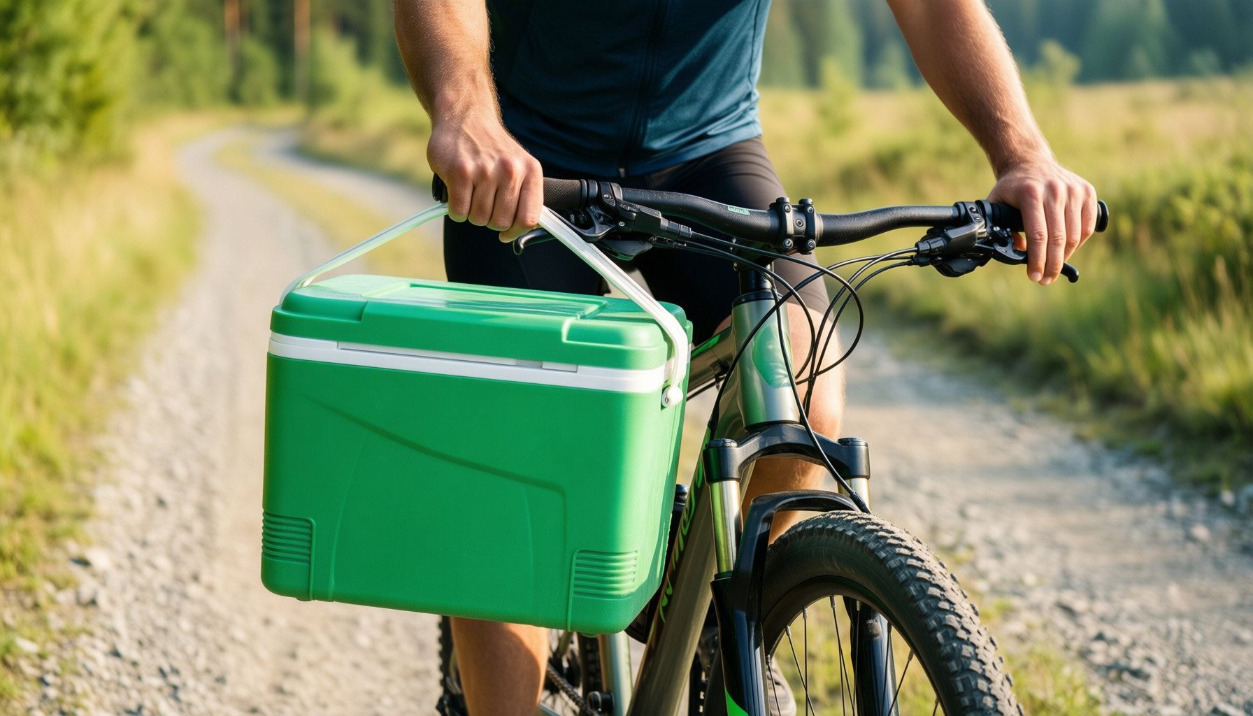 igloo bmx 25 cool box — illustrative AI-generated lifestyle image