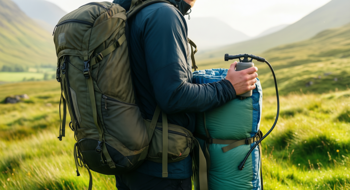 FLEXTAILGEAR Tiny Pump 2 review — illustrative AI-generated lifestyle image