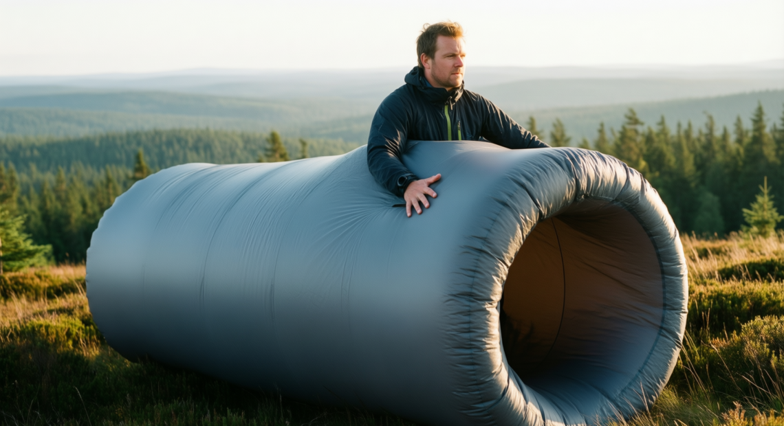 berghaus air windbreak — illustrative AI-generated lifestyle image