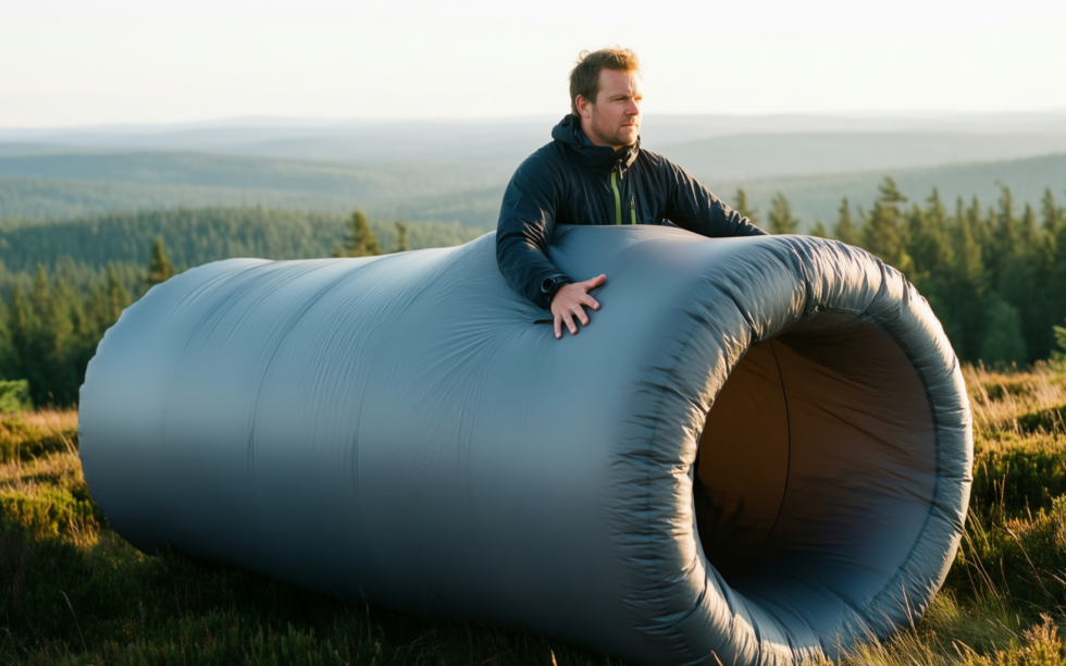 berghaus air windbreak — illustrative AI-generated lifestyle image