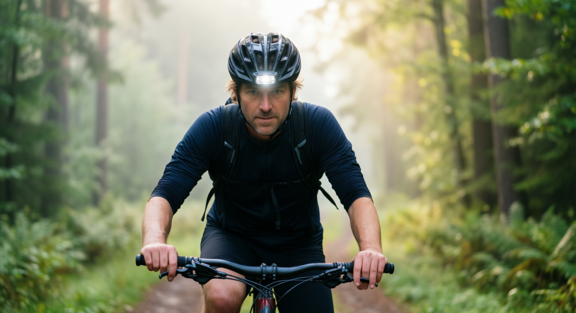 petzl bindi 200 lumens black — illustrative AI-generated lifestyle image